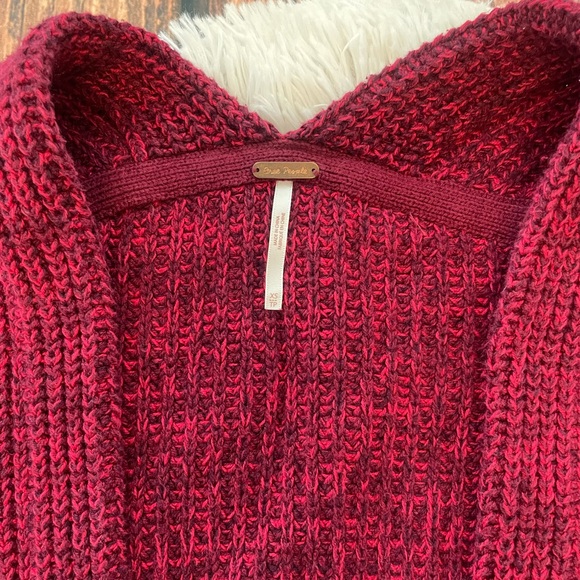 Free People High Hopes Open Front Cardigan Sweater - Picture 6 of 8